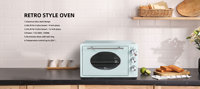 Four grille-pain électrique OTG de cuisine portable 33L ETL CE Mini four à pizza électrique en métal OEM Four à friteuse à air personnalisé