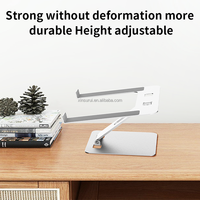 Support d'ordinateur portable pliable en aluminium et silicone antidérapant XSR Z81, avec refroidissement intégré, idéal pour ordinateur portable – Offre Spéciale