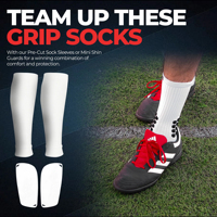 DESIGN GRATUIT & MOCKUP Chaussette de football antidérapante pour hommes avec poignée personnalisée Chaussette de football personnalisée avec logo