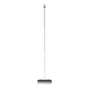 Plastic Bathroom <b>Floor</b> <b>Brush</b> Hard Bristles Scraping Two-in-One Tile Cleaning <b>Brush</b> - Product Image 5
