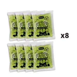 Taiwan <b>Bubble</b> Tea Supplier Green Apple Popping <b>Boba</b> 50gx8PK Toppings High Quality Beverage Topping Pearls - Product Image 3
