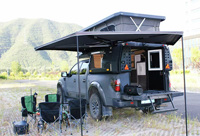 Camping-car moderne léger 4x4 tout-terrain standard australien, mini-caravane amovible pour pick-up, tente de toit pour camping en plein air