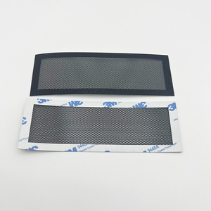 Custom Speaker Grille <b>Plastic</b> <b>Mesh</b> Cover For Audio Equipment With Adhesive Backing - Product Image 3