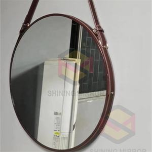 Foshan mirros fábrica personalizada cinto espelho couro cinto para espelho na parede - Product Image 5