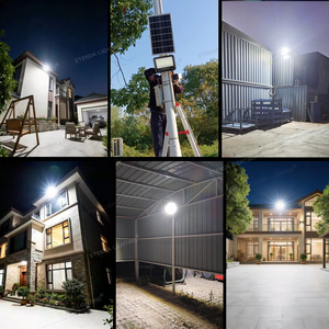 ไฟสปอร์ตไลท์โซลาร์เซลล์กันน้ำ IP65 <span class=keywords><strong>jd</strong></span> ขนาด 25W 40W 60W 100W 200W 300W พร้อมเซ็นเซอร์ตรวจจับความเคลื่อนไหวและพลังงานแสงอาทิตย์ - Product Image 6
