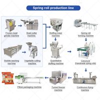 Machine à fabriquer des feuilles de samosa, des crêpes aux œufs, des enveloppes de rouleaux de printemps surgelés et des peaux de lumpia