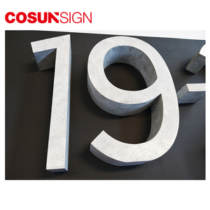 Ngoài trời treo tùy chỉnh dọc số ánh sáng đường phố dẫn nhà địa chỉ Đăng - Product Image 6