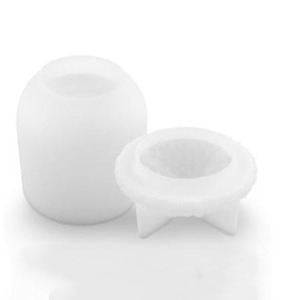 YS cône de pin pot de stockage Silicone moule bricolage cristal goutte à goutte résine plâtre créatif fabrication de bijoux à la main bougies décor à la maison artisanat - Product Image 6