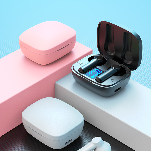 Hot Sale TWS HIFI Bass Wireless Earbuds Headsets in Ear Sports Earphone Auriculares LB-8 TWS Audifonos