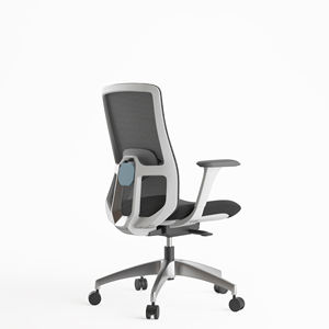 <span class=keywords><strong>KOHO</strong></span> & SITSTAR chaise pivotante ergonomique réglable 350mm base en aluminium confortable 4D accoudoir chaise de bureau chaise de salle de conférence - Product Image 4