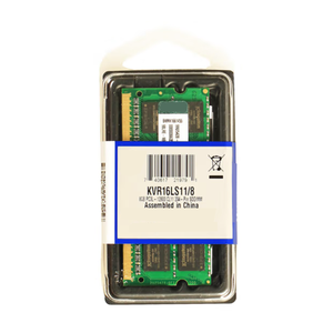 DDR3L 1600 ใช้งานร่วมกับ 1333 8G โมดูลหน่วยความจำแรงดันไฟฟ้าต่ำ 1.35V โน้ตบุ๊ค 204 พิน DDR3 SDRAM KVR16LS11/8-SP - Product Image 2