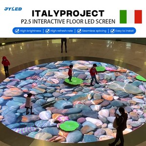 Écran de sol interactif LED personnalisé, écran interactif imperméable, écran de scène LED, écran de sol LED de haute qualité, affichage LED couleur pleine - Product Image 6