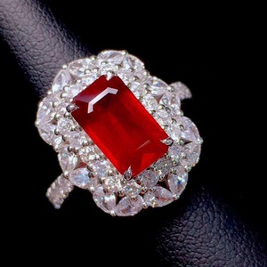 Anillos clásicos <span class=keywords><strong>para</strong></span> mujer, anillo <span class=keywords><strong>de</strong></span> piedras preciosas <span class=keywords><strong>de</strong></span> rubí rojo Vintage Original, joyería fina hecha a mano, regalo <span class=keywords><strong>de</strong></span> compromiso <span class=keywords><strong>de</strong></span> boda - Product Image 6