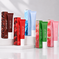 Baume à lèvres liquide hydratant brillant et scintillant, formule végétalienne longue durée, teinte à lèvres au peptide, marque privée