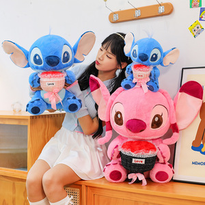Stitch và thiên thần đồ chơi sang trọng dễ thương voi khâu Búp Bê Thương mại nước ngoài xuyên biên giới cho quà tặng ngày Valentine - Product Image 3