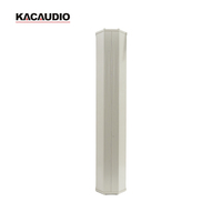 KACAUDION 88100 Penjualan Langsung Pabrik Sumber Material Khusus Speaker Kolom Bentuk Kompak Putih untuk Ruang Konferensi