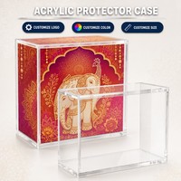 Boîtier de protection en acrylique de qualité supérieure, très demandé, pour l'affichage de figurines en édition limitée