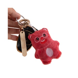 Lote de llaveros de peluche mini de 12 cm con diseños de hongos, fantasmas, tortugas y personajes con máscaras, colgantes de muñecos de peluche, premios para máquinas de garras - Product Image 4