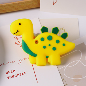 <span class=keywords><strong>THEONE</strong></span> 0 a 24 mesi BPA Free Silicone bambino massaggiagengive personalizzato dinosauro animale frutta giocattoli da masticare per il bambino mastica - Product Image 6