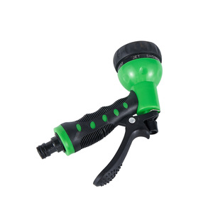 7 Function Adjustable Water Spray Nozzle With <b>Rubber</b> Grip For Gardening And Car Washing - Product Image 2