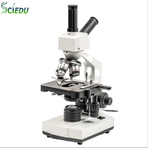 C-104v 생물학 현미경 티칭 헤드 복합 광학 현미경 기계 단계 1600x 현미경 - Product Image 1