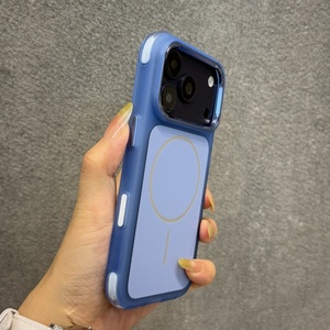 เคสโทรศัพท์แม่เหล็กแบบด้านคุณภาพสูงสำหรับ iPhone 18 14 15 16 17 Pro Max พร้อมปุ่มสัมผัส AI ป้องกันมุมทั้งสี่ - Product Image 1