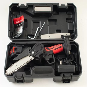 Tronçonneuse sans fil 21V 1800W 12 pouces, mini, légère, électrique, portative, pour la coupe du bois, l'élagage des arbres et le jardinage - Product Image 2