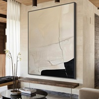 Peinture à l'huile personnalisée Wabi Sabi toile photos pour la décoration intérieure hôtel œuvre moderne mur Art abstrait fait à la main