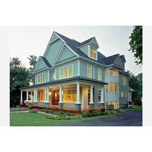 Villa de estructura de acero ligero de estilo europeo para uso residencial - Product Image 1