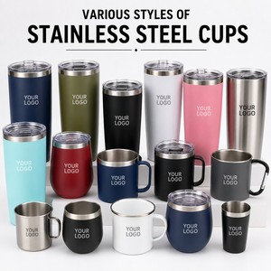 Custom Logo 20oz Stainless Steel Tumbler <b>Double</b> <b>Wall</b> Vacuum Insulated Travel Mug <b>Coffee</b> <b>Cup</b> with Lid and Straw Business Gift - Product Image 6