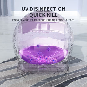 Großhandel DC12V Großformatige Intelligente Selbstreinigende <span class=keywords><strong>High</strong></span>-<span class=keywords><strong>Tech</strong></span> WLAN Automatische Smarte Elektrische Katzentoilette - Product Image 6