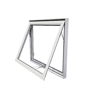 Fenêtres à auvent en aluminium à rupture de pont thermique, écoénergétiques, avec verre isolant et insonorisées, dotées d'un système de levage à chaîne - Product Image 1