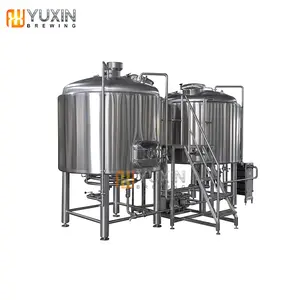 production line industrial kombucha tea brewing fermentation tank manufacturing plant