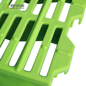 Toptan için yüksek kaliteli plastik zemin, domuzlar için kalınlaşmış çıtalı zemin, Piglet kreş yatakları için çıtalı zemin - Product Image 6