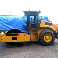 Rouleau vibratoire à tambour unique CompactionPro XS143J 103 kW 14 tonnes pour la compactation des bases de routes et autoroutes