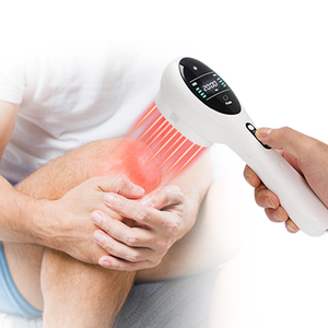 Thiết bị trị liệu bằng ánh sáng đỏ cầm tay Laser lạnh trị liệu bằng tia hồng ngoại gần 660nm và 850nm Thiết bị laser thú cưng điều trị vết thương - Product Image 1