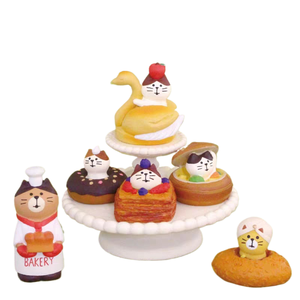 Qingheng épicerie japonaise manger salon de thé pain après-midi cuisson gâteau décoration scène mini ustensiles de cuisine en résine - Product Image 1