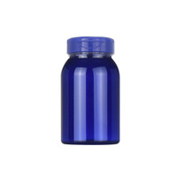Bonbons Comprimés Haut de Gamme 225 mL – Petite Bouteille Médicament, Capsules et Comprimés de Compléments Alimentaires, Bouteille en Plastique PET à Compartiments Divisés