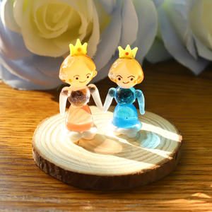 Décorations de bureau créatives et exquises Ornements en verre <span class=keywords><strong>Blanche</strong></span>-<span class=keywords><strong>neige</strong></span> et les sept nains Cartoon Ornements de conte de fées mignons - Product Image 4