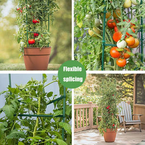 Jardinière carrée auto-arrosante en fer émaillé, écologique et durable, pour tomates, de type cage, pour jardin, ou bac surélevé pour fleurs - Vente directe usine - Product Image 3