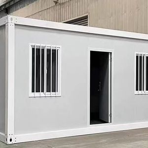 Mini casa <span class=keywords><strong>móvil</strong></span> prefabricada con marco de acero plegable portátil con energía solar <span class=keywords><strong>más</strong></span> barata que vive casas de cabina pequeñas a la venta - Product Image 2