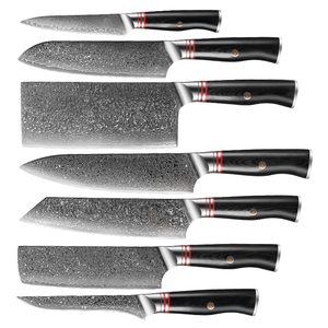 <span class=keywords><strong>Cucina</strong></span> giapponese VG10 modello in acciaio inox Chopper damasco acciaio coltello da Chef con manico in legno per il commercio estero transfrontaliero - Product Image 6