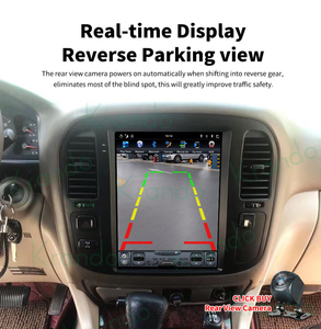 12 ''tesla Android Navigation cho TOYOTA LAND CRUISER lc100 Lexus LX470 1998 2002 đài phát thanh Xe GPS Stereo DVD không dây Carplay 4 gam - Product Image 6