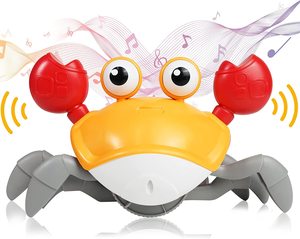 Babyspeelgoed <span class=keywords><strong>krab</strong></span> vanaf 1 tot 3 jaar kinderspeelgoed vanaf cadeau voor kinderen krabspeelgoed voor kruiptijd baby - Product Image 1