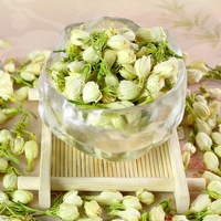 Precio Competitivo, Botones de Jazmín Secos, Té de Sabor Relajante, Bolsa con Cierre Hermético, 1 kg, Materia Prima Natural de Primera Calidad, Exportación, Racimo Floral