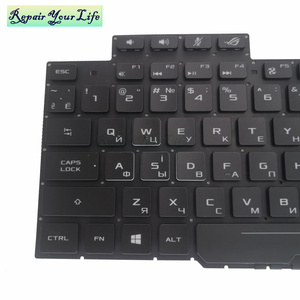 Teclado para Portátil <span class=keywords><strong>ASUS</strong></span> ROG Strix GL503 GL503V GL503VD <span class=keywords><strong>GL503VM</strong></span> GL503VS AEBKL800020 V170146DS1 UA con Retroiluminación - Product Image 2