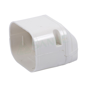 Accesorios de tubería de <span class=keywords><strong>aire</strong></span> <span class=keywords><strong>acondicionado</strong></span> de curva vertical de PVC de 90 grados para sistema HVAC - Product Image 5