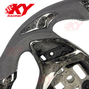 For Chevrolet 2014-2019 Corvette C7 Stingray ZR1 Z06 Z51 Racing Custom Forged Carbon Fiber Steering <b>Wheel</b> for Camaro SS - Product Image 2