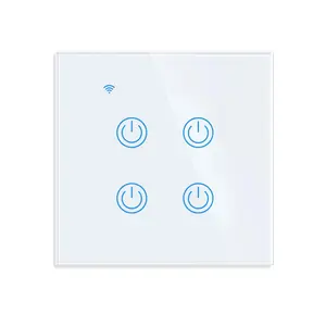 XUGUANG Smart Wifi 220V Wireless Touch Switches Smart Wall Switch Scene Function Tuya Smart Life Work with Alexa Google Home