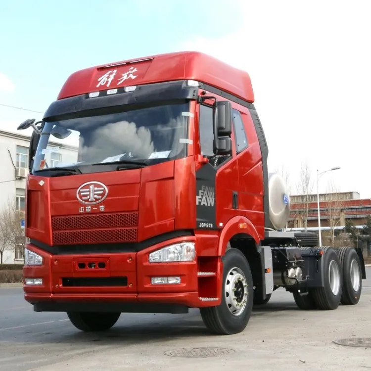 रिमोट वारंटी सेवा इनलाइन 6-सिलेंडर फाव cng 6x4 375hp का इस्तेमाल 10 व्हीलर प्राइम मोवर ट्रक